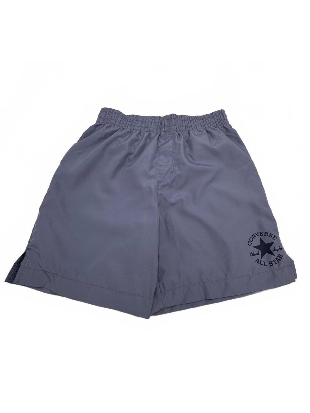 Converse Chuck Taylor All Star Boys M 10-12 Gray Pull On Athletic Shorts